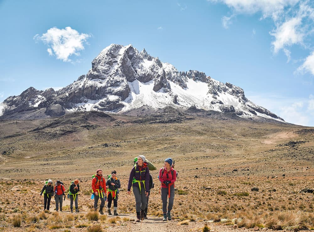 5- Days Mount Kenya Summit, Sirimon-Chogoria Route